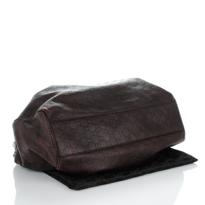 Gucci Guccissima Signature Large Sukey Tote Chocolate 4 of 10
