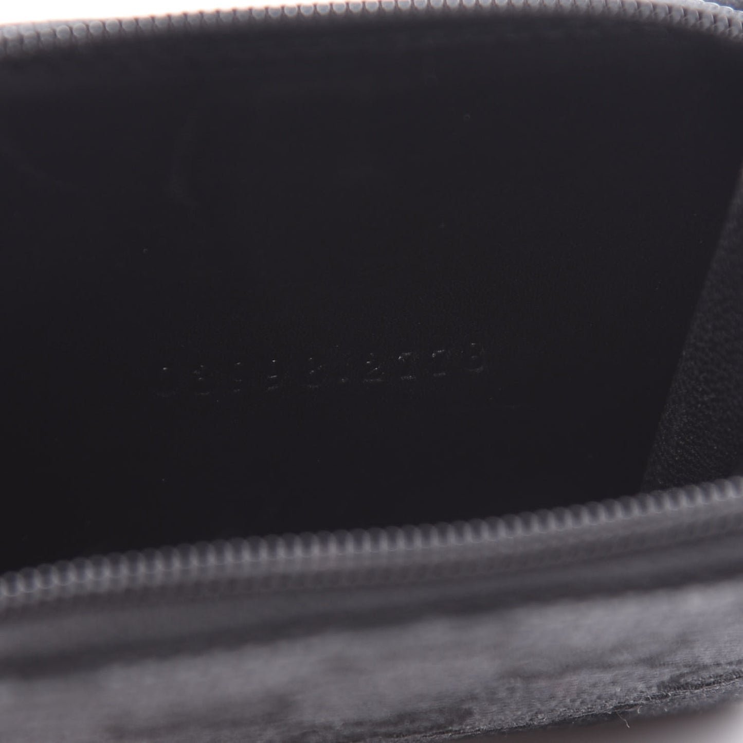 Monogram Zip Around Coin Purse Black