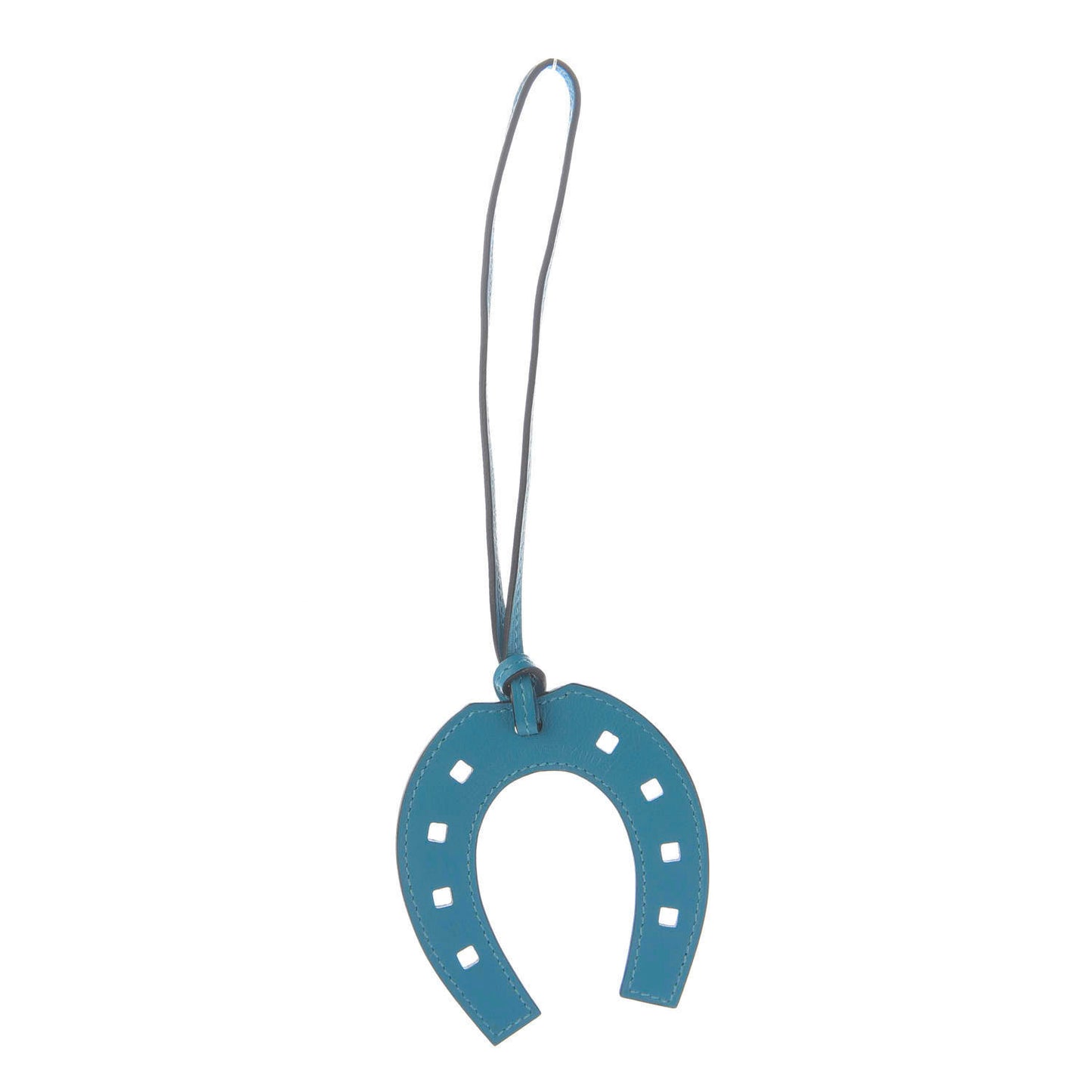 Swift Paddock Horseshoe Bag Charm Turquoise