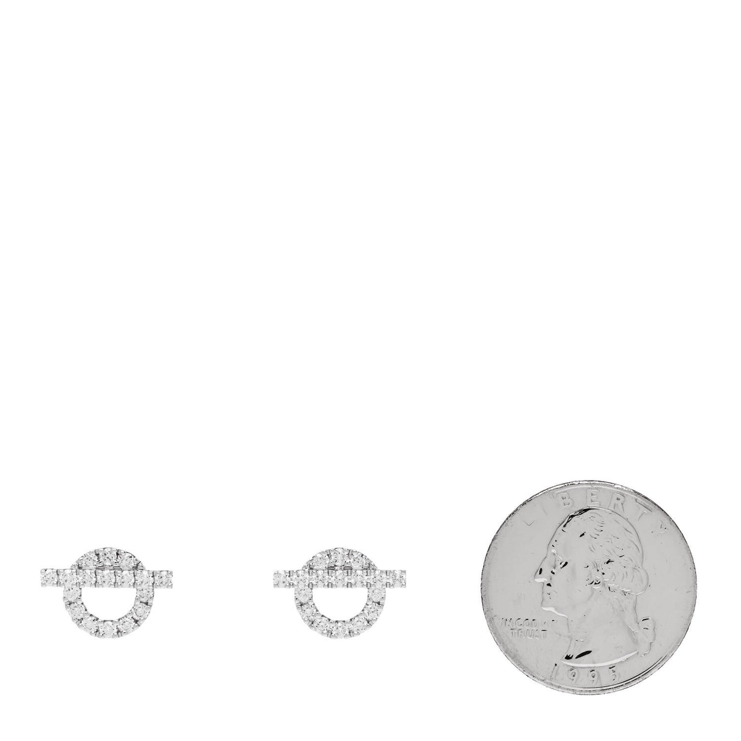 18K White Gold Diamond Finesse Earrings