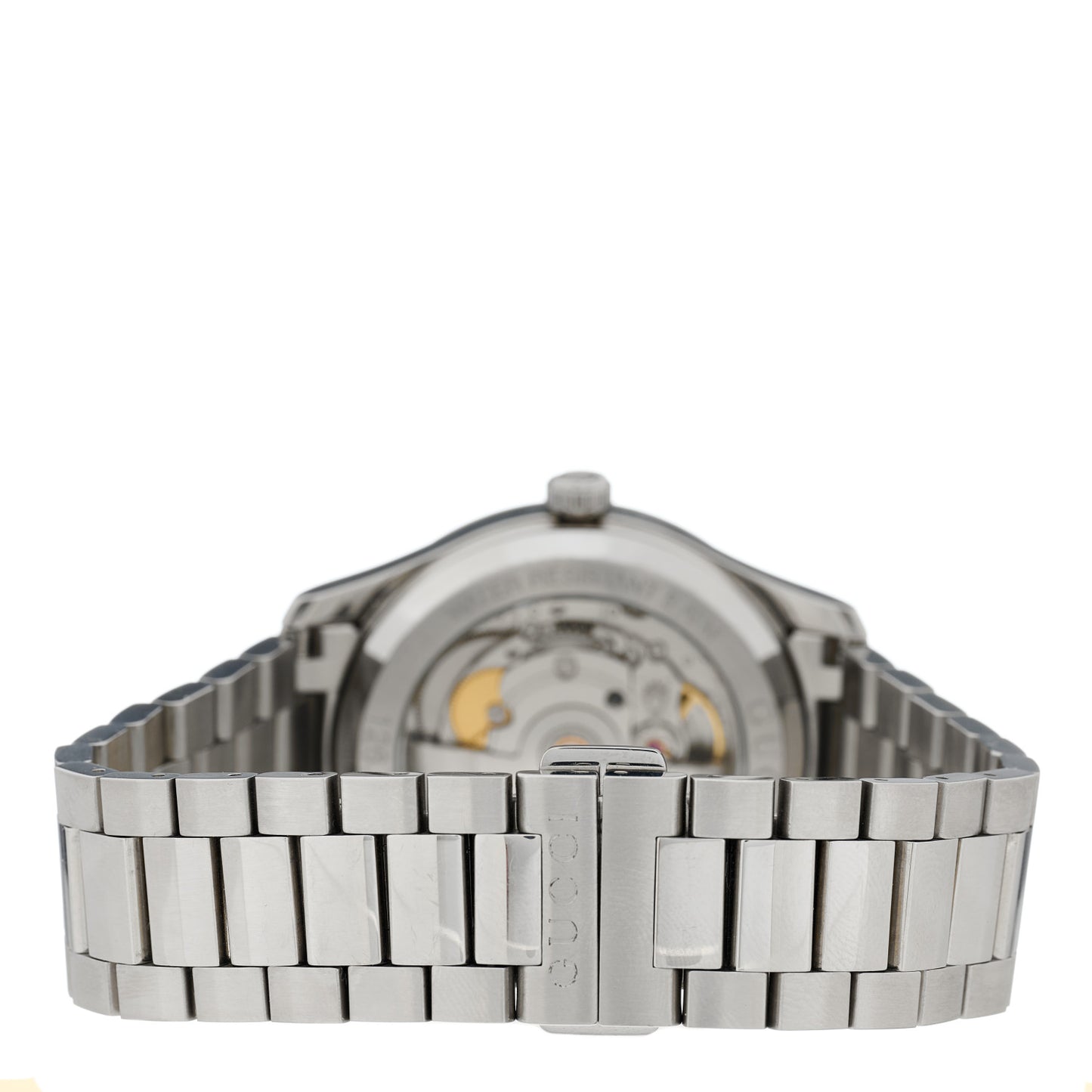 Stainless Steel 38mm G-Timeless Bee Automatic Watch Black Onyx