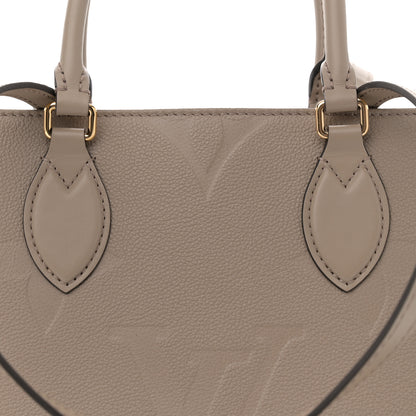 Louis Vuitton Empreinte Monogram Giant Onthego MM Tourterelle 7 of 10