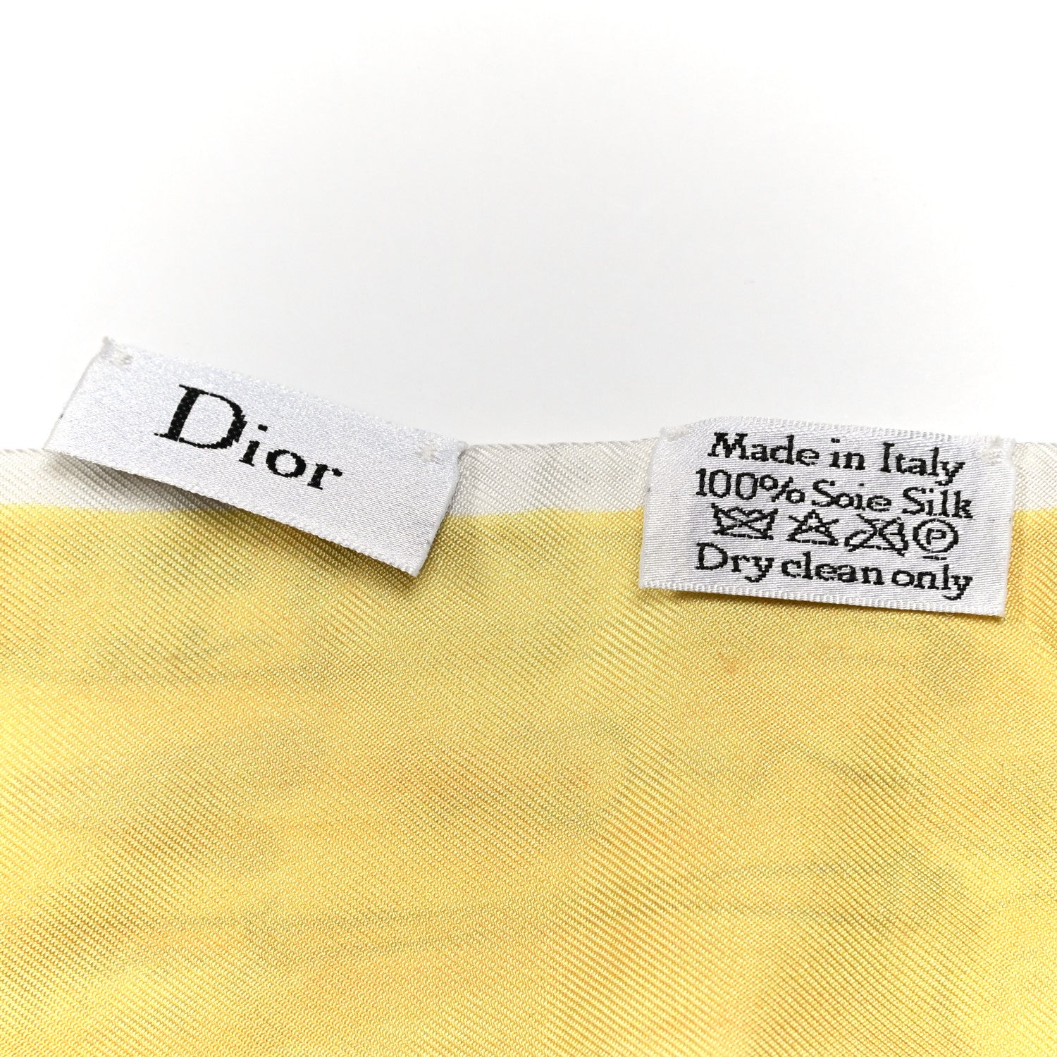 Christian Dior Silk ABCDior O Mitzah Scarf 3 of 5