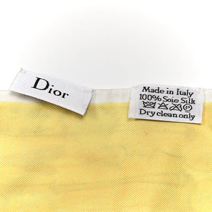 Christian Dior Silk ABCDior O Mitzah Scarf 3 of 5