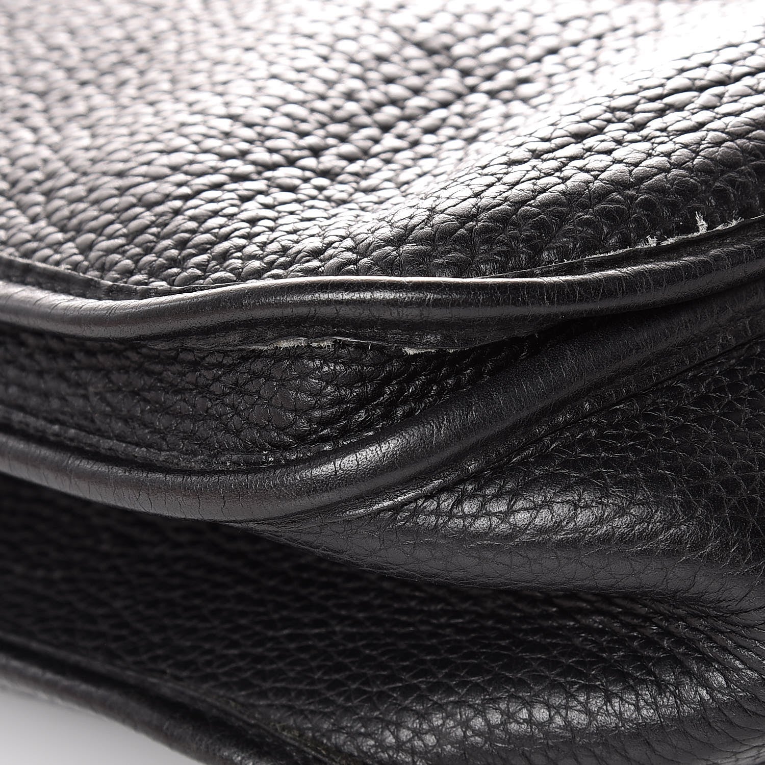 Hermes Taurillon Clemence Evelyne II GM Black 14 of 16