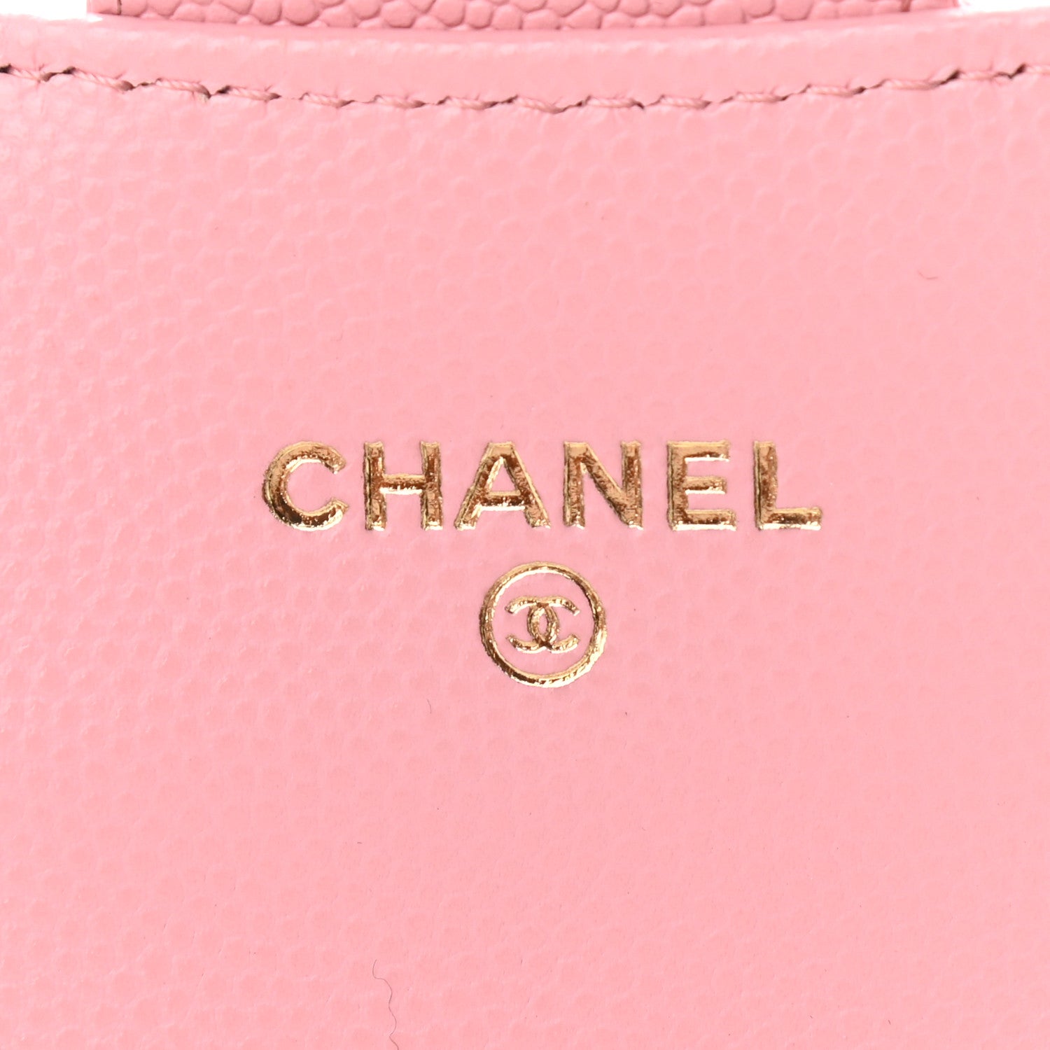 Chanel Caviar Quilted Mini Clutch With Chain Pink 6 of 12
