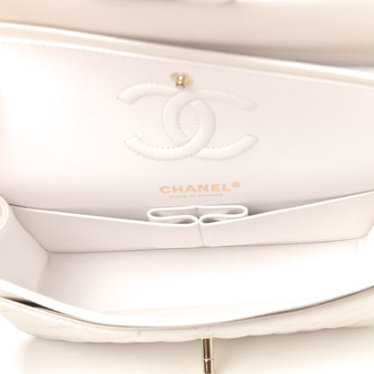 Chanel Caviar Quilted Small Double Flap White 4 of 5