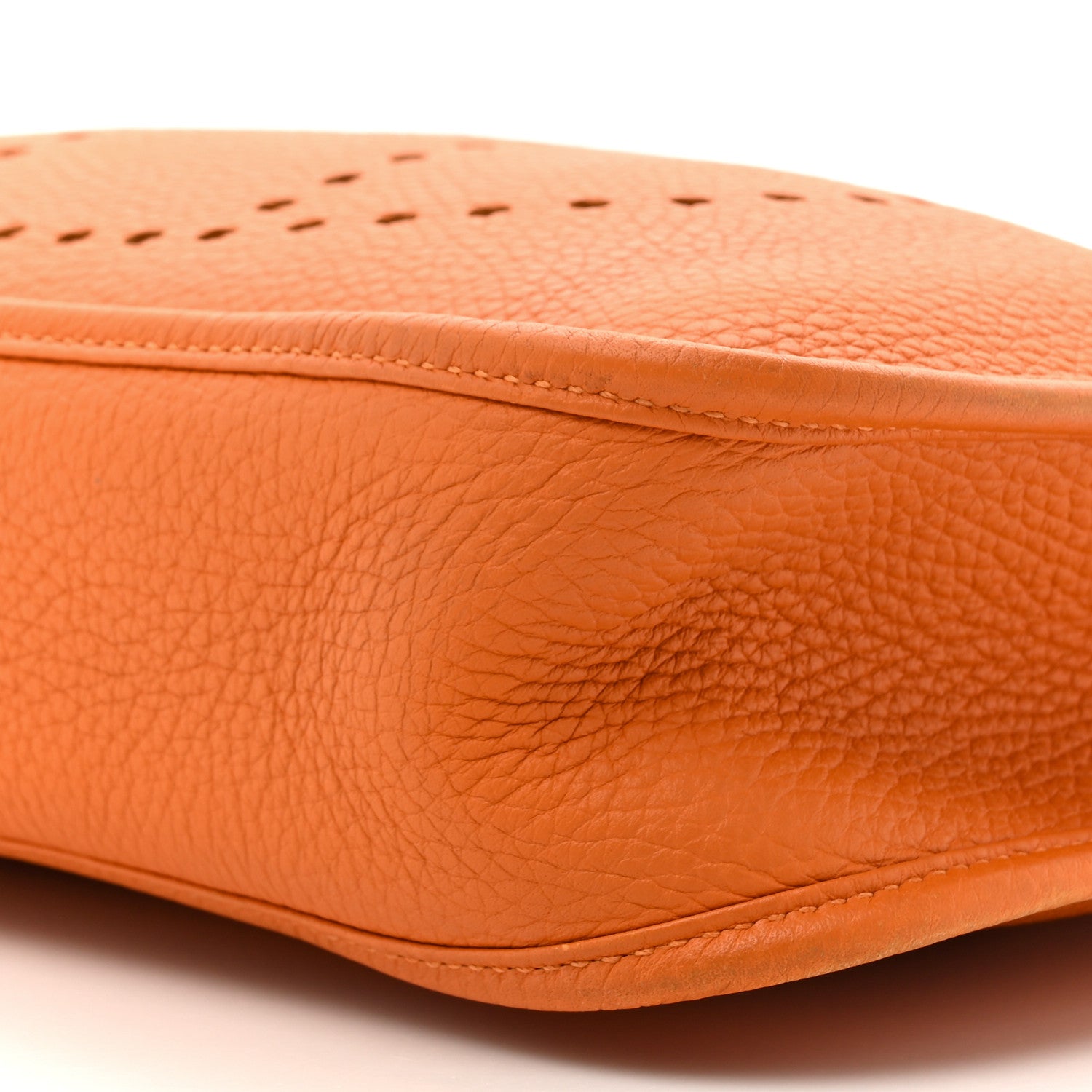 Hermes Taurillon Clemence Evelyne PM Orange 9 of 15