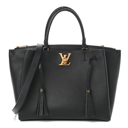 Louis Vuitton Calfskin Lockmeto Black 1 of 10