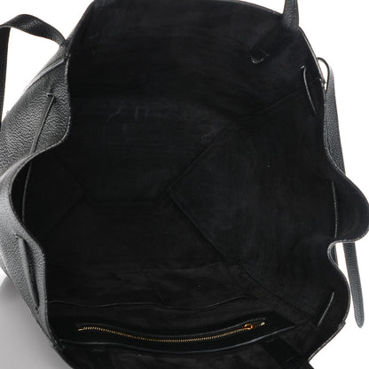 Celine Soft Grained Calfskin Medium Cabas Phantom Black 5 of 9