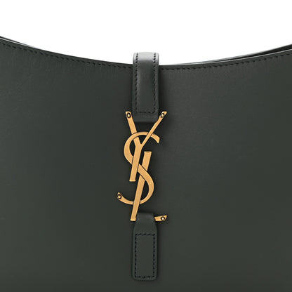 Saint Laurent Smooth Calfskin Le 5 A 7 Hobo Vert Fonce 8 of 10