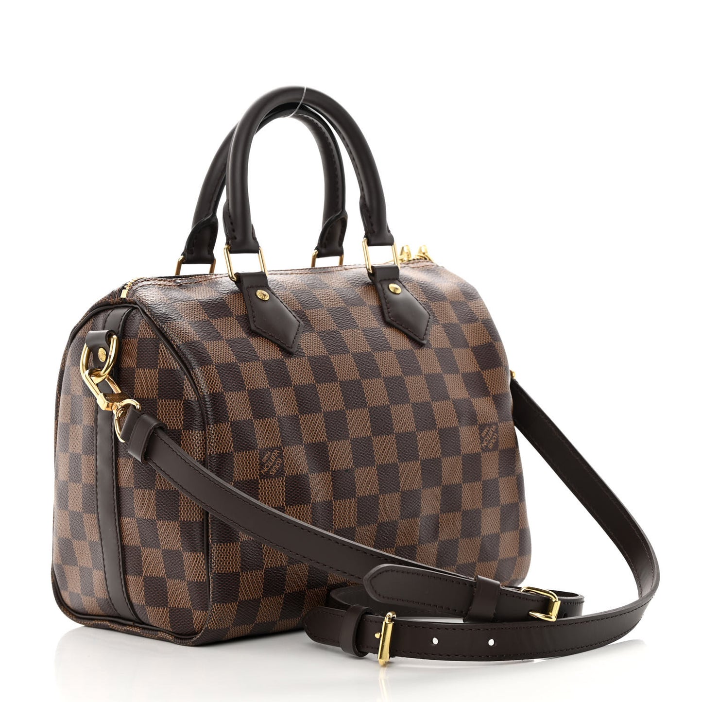 Damier Ebene Speedy Bandouliere 25