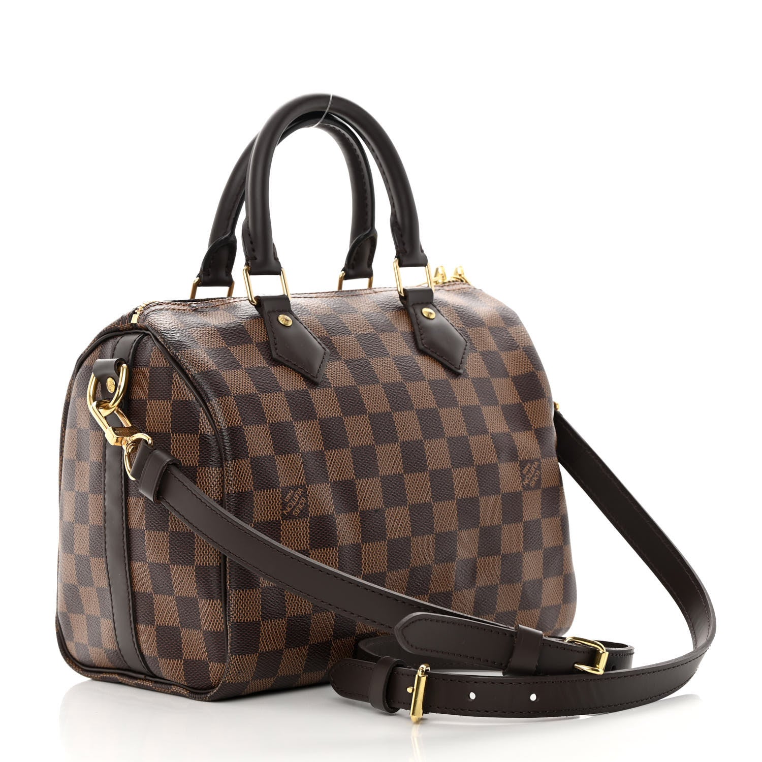 Louis Vuitton Damier Ebene Speedy Bandouliere 25 3 of 15