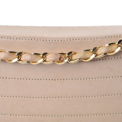 Chanel Lambskin Quilted Small Single Flap Beige 13 of 17
