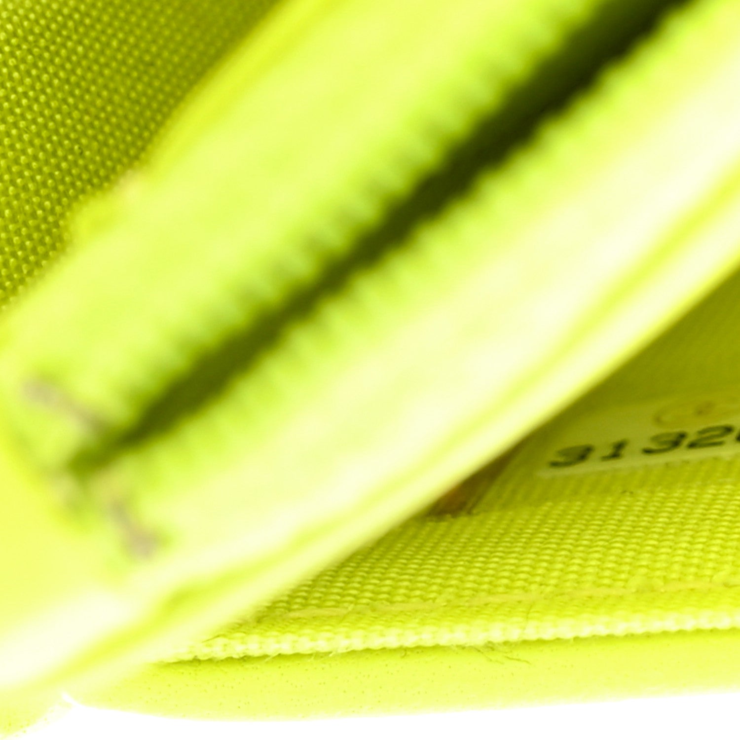 Chanel Shiny Lambskin Quilted Chanel 19 Wallet On Chain WOC Neon Yellow 8 of 14