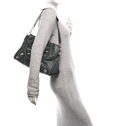 Balenciaga Agneau Giant 21 Silver Hardware City Anthracite 2 of 11