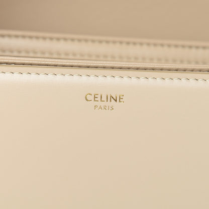 Celine Shiny Calfskin Large Triomphe Nude 6 of 14