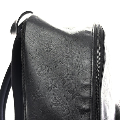 Louis Vuitton Calfskin Monogram Racer Backpack Black 12 of 13