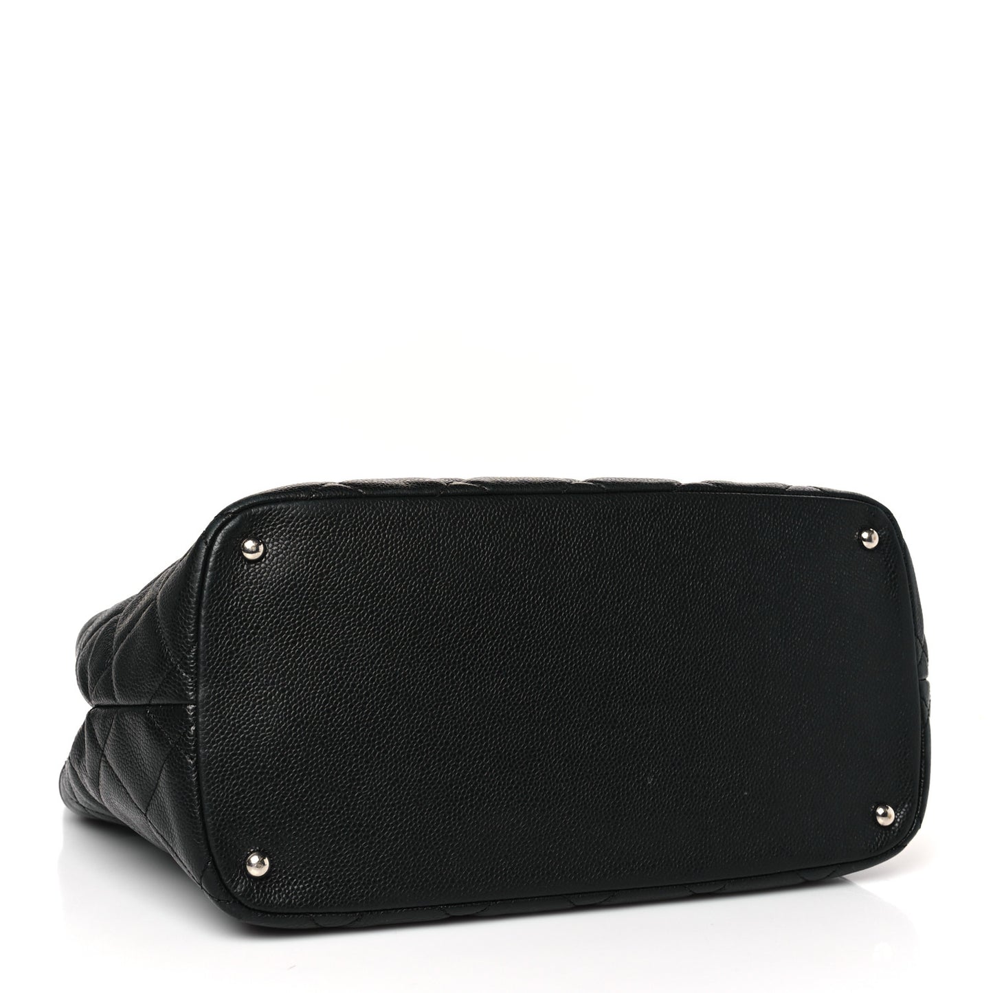 Caviar Quilted CC Timeless Soft Tote Black