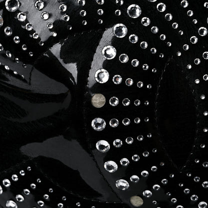 Chanel Patent Crystal Strass Bonbons Tote Black 5 of 12