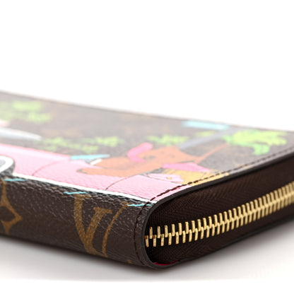 Louis Vuitton Monogram 2021 Christmas Animation Hollywood Zippy Wallet 8 of 8