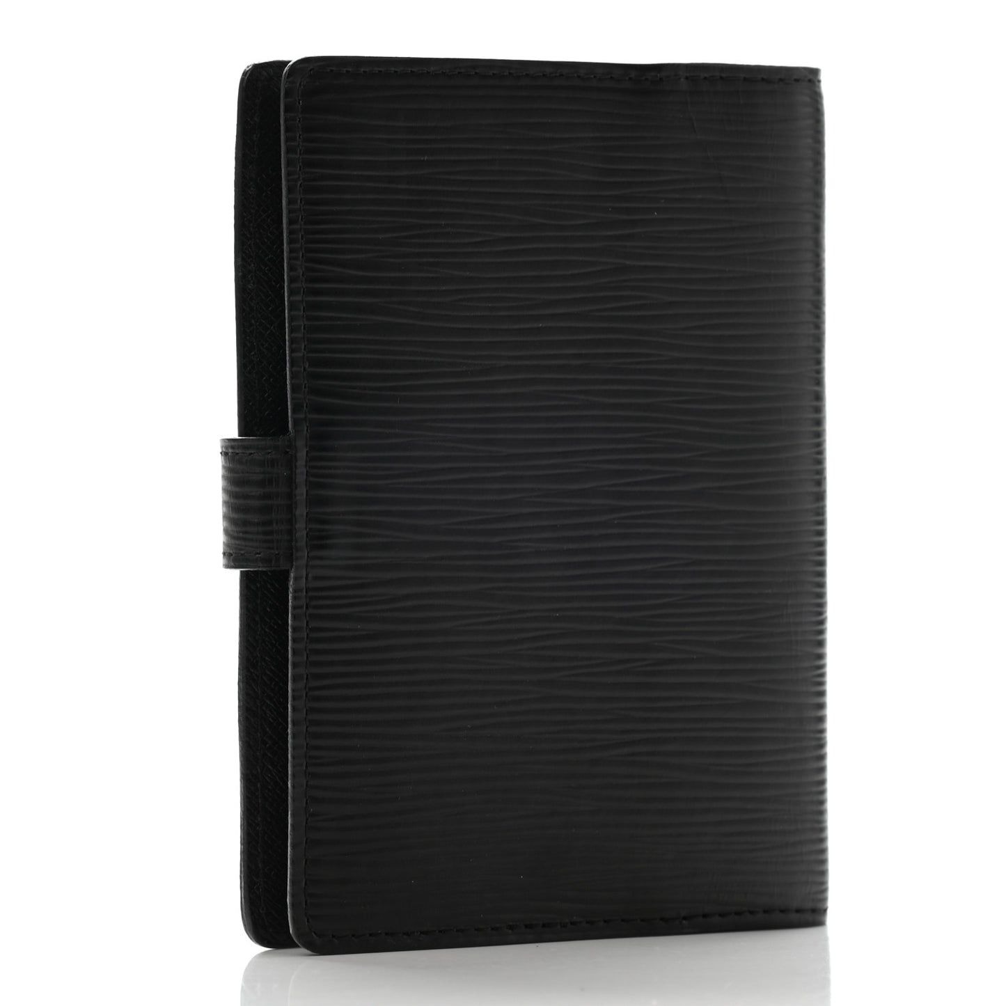 Epi Medium Ring Agenda Cover Black