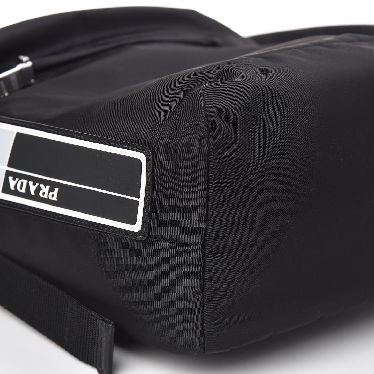 Tessuto Nylon Crossbody Bag Black