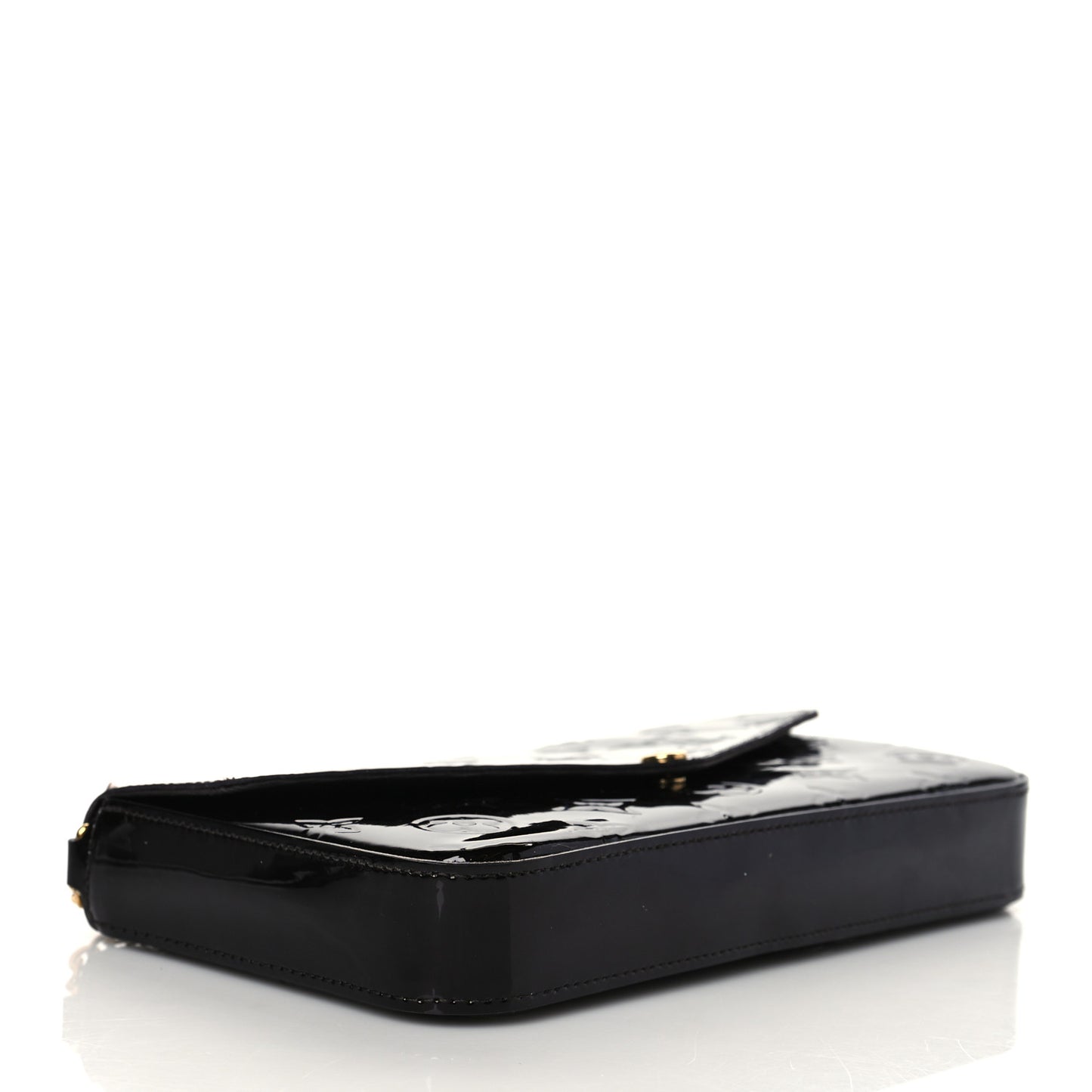 Vernis Pochette Felicie Chain Wallet Amarante