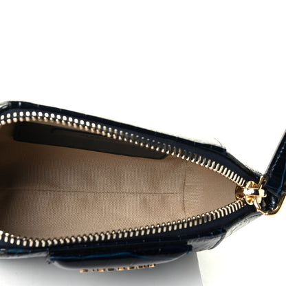 Givenchy Calfskin Crocodile Embossed Nano Antigona Navy 4 of 5