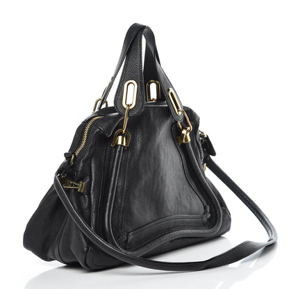 Chloe Calfskin Medium Paraty Black 3 of 10