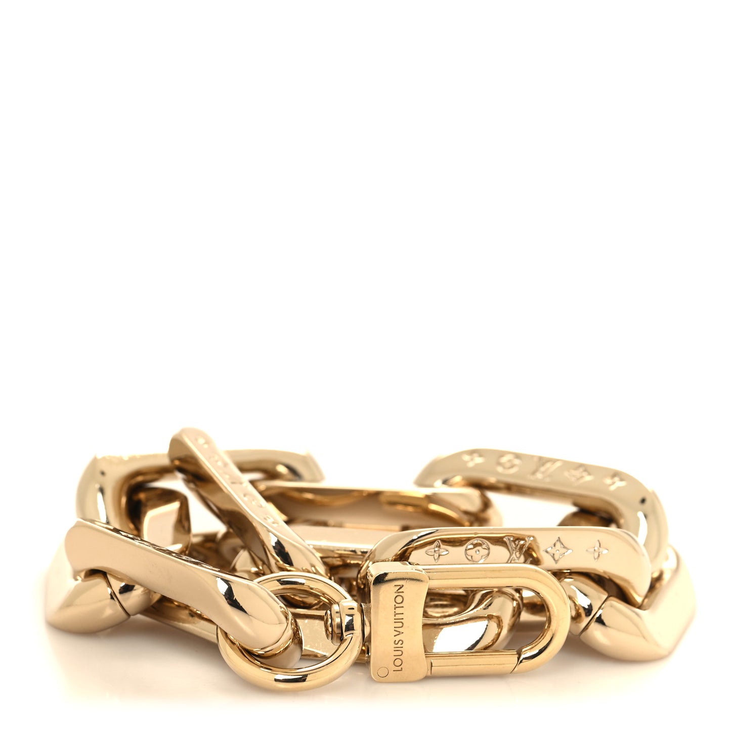 Metal Coussin BB Chain Strap Gold