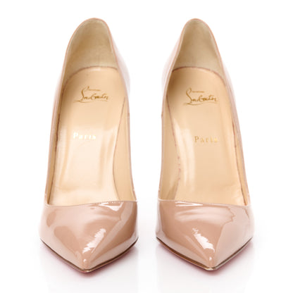 Christian Louboutin Patent So Kate 120 Pumps 40.5 Nude 3 of 10