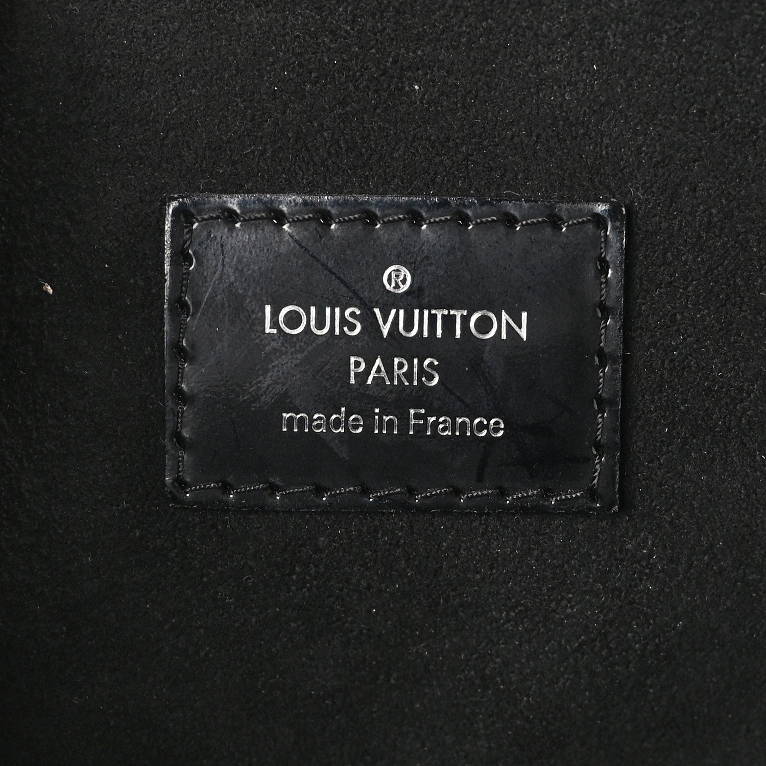 Louis Vuitton Epi Alma MM Black 6 of 9
