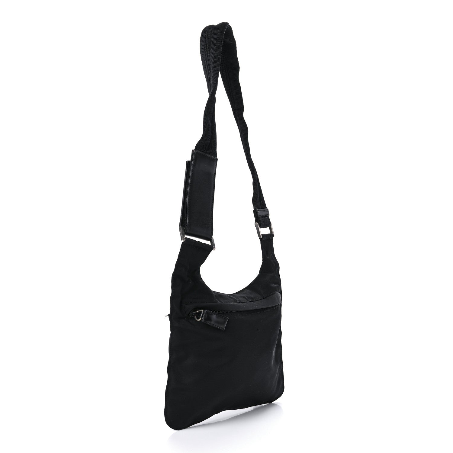 Prada Tessuto Nylon Sport Shoulder Bag Black 2 of 7