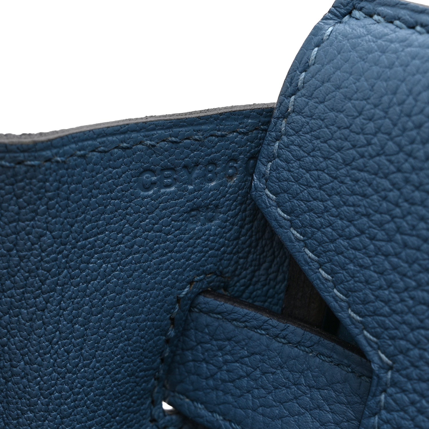 Hermes Togo BIRKIN 30 Bleu Azur 13 of 22