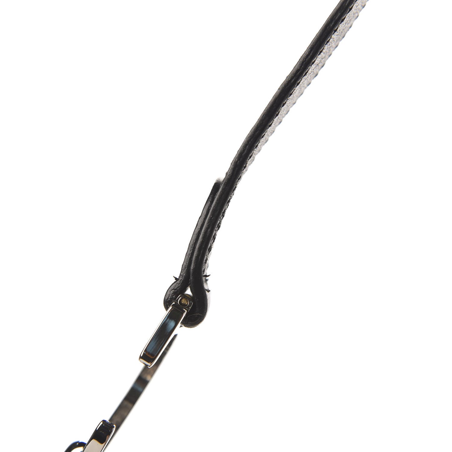 Monogram Saddle Bag Black