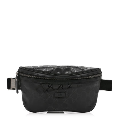 Gucci Imprime Monogram Belt Bag Black 1 of 11