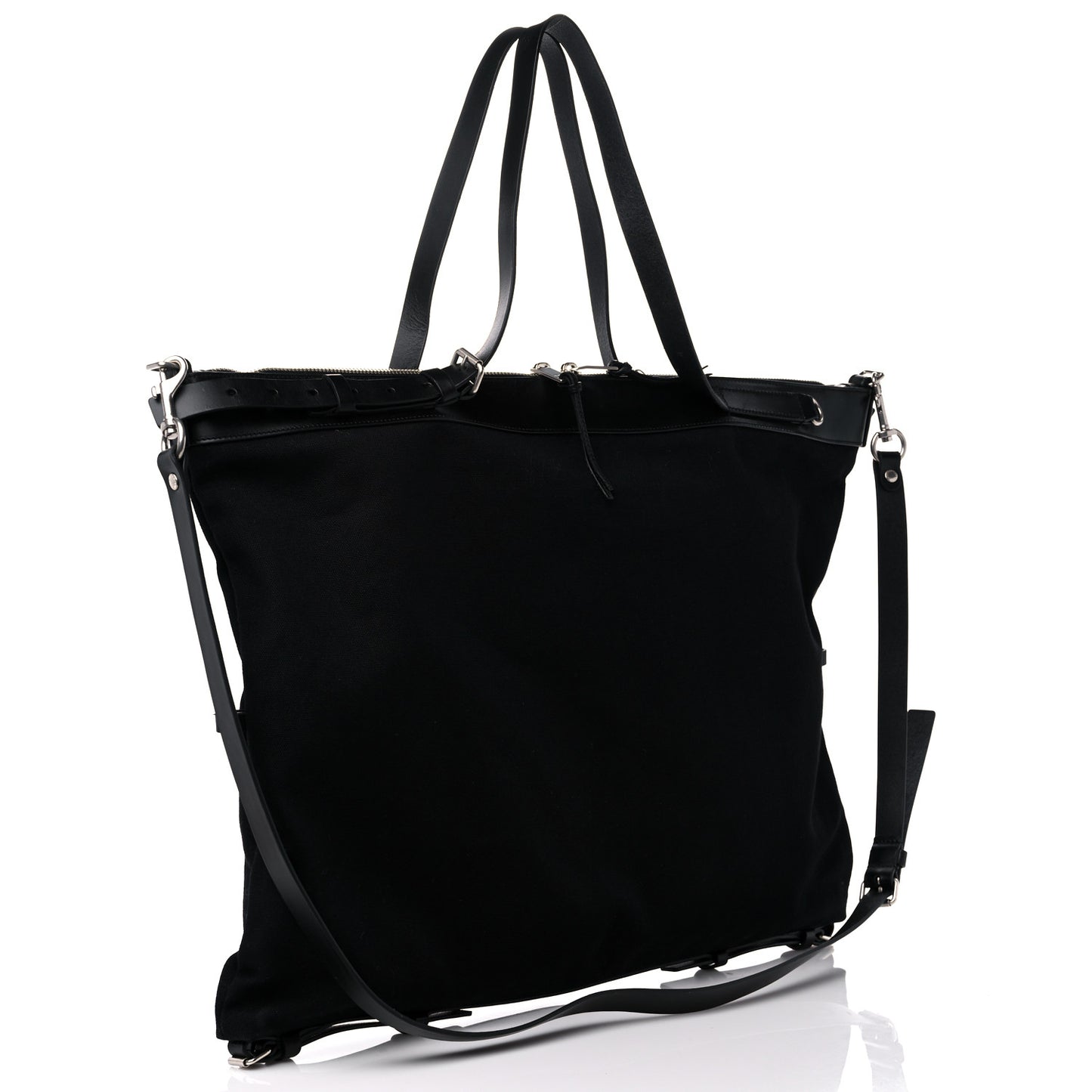 Canvas ID Shopping Bag Black