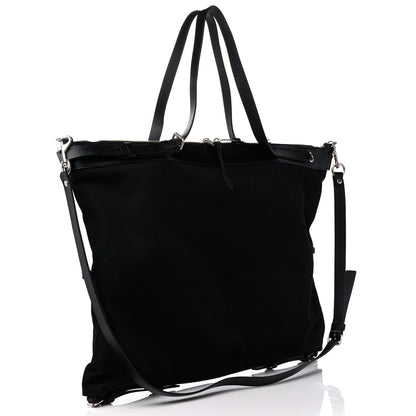 Saint Laurent Canvas ID Shopping Bag Black 3 of 9