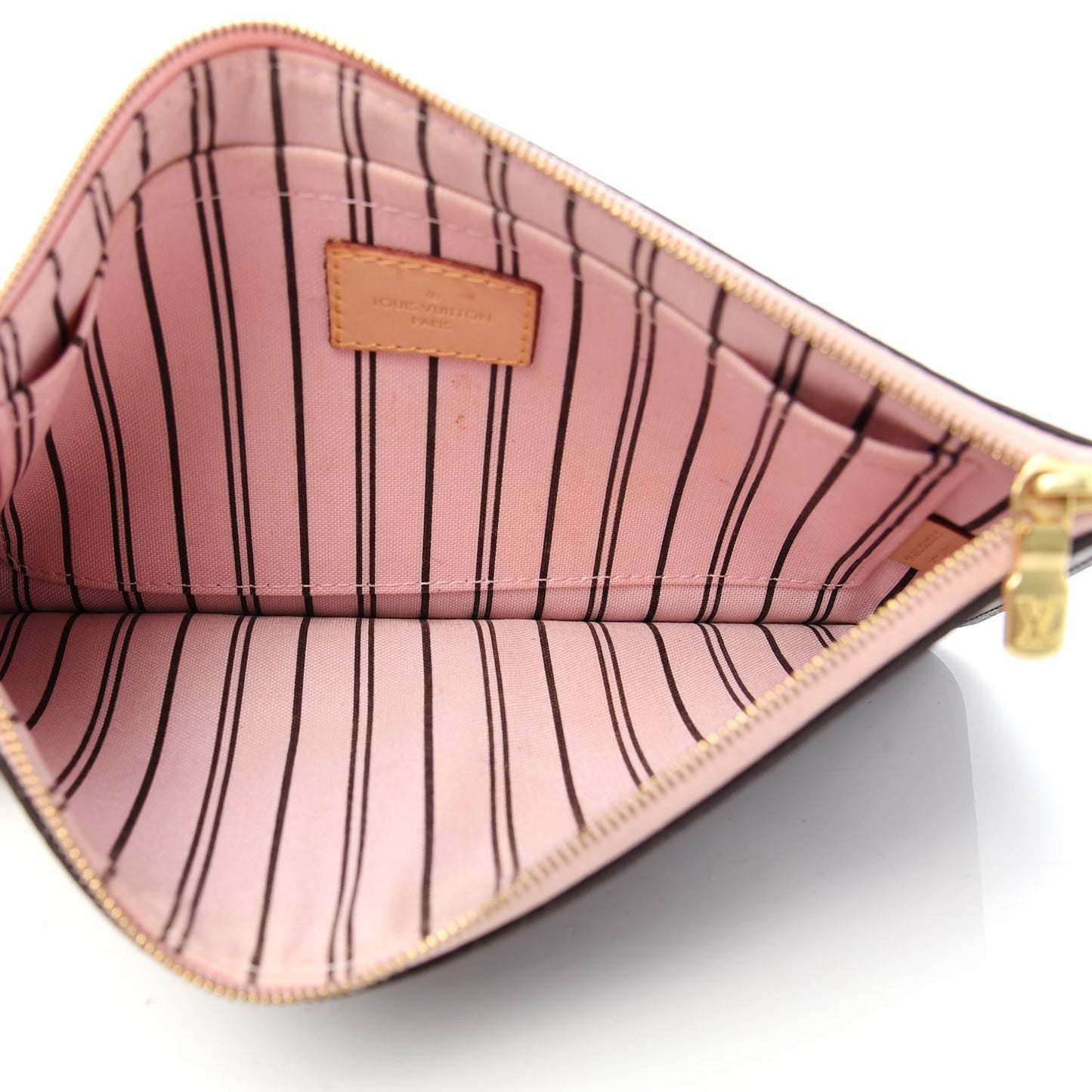 Monogram Neverfull MM GM Pochette Rose Ballerine