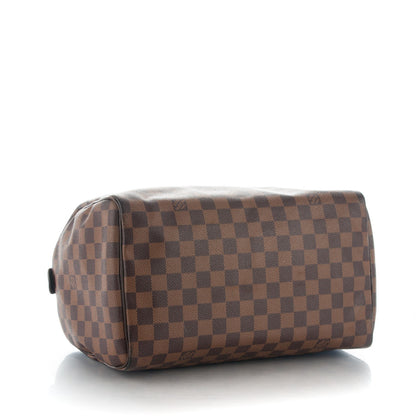 Louis Vuitton Damier Ebene Speedy 30 4 of 9