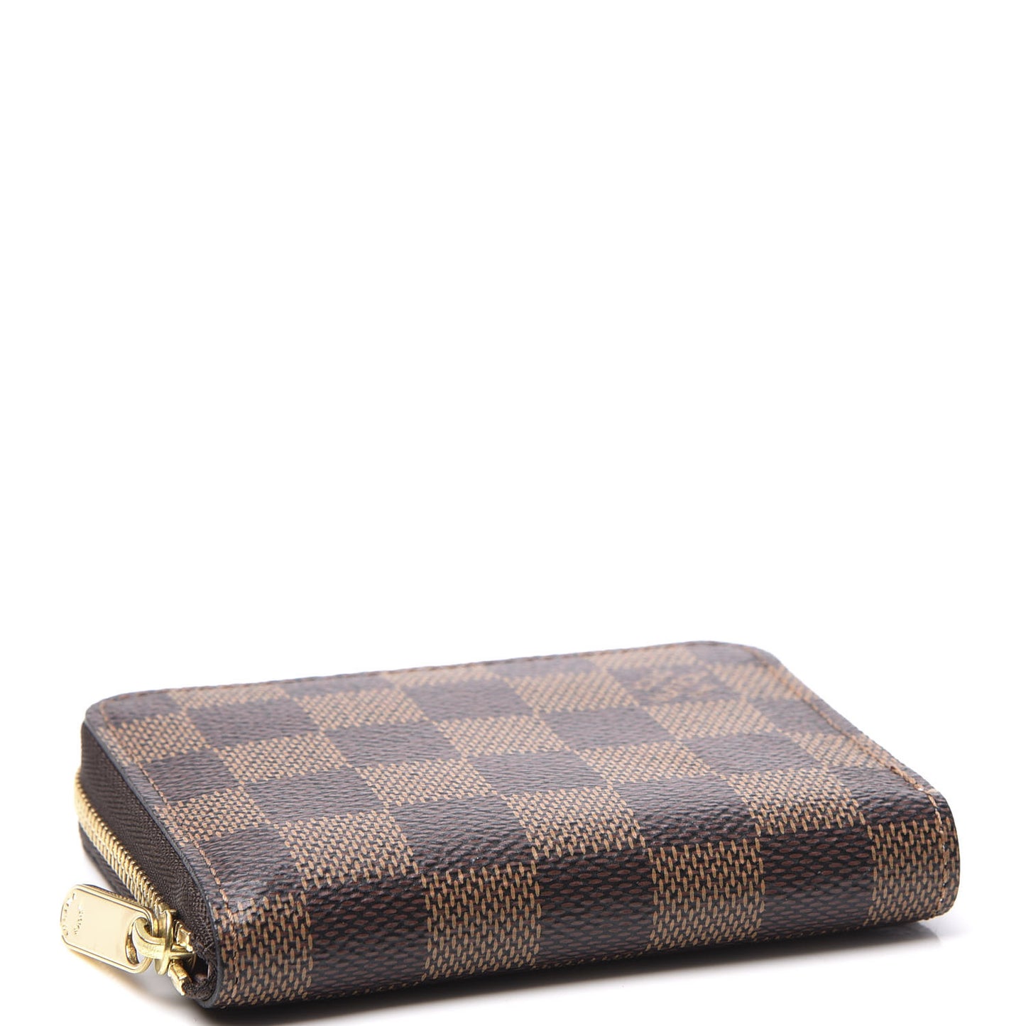 Damier Ebene Zippy Coin Purse Rose Ballerine