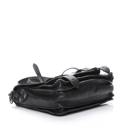 Proenza Schouler Lambskin PS1 Pouch Messenger Black 4 of 8