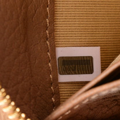 Jimmy Choo Grainy Calfskin Rush Wallet Clutch Nude 7 of 12
