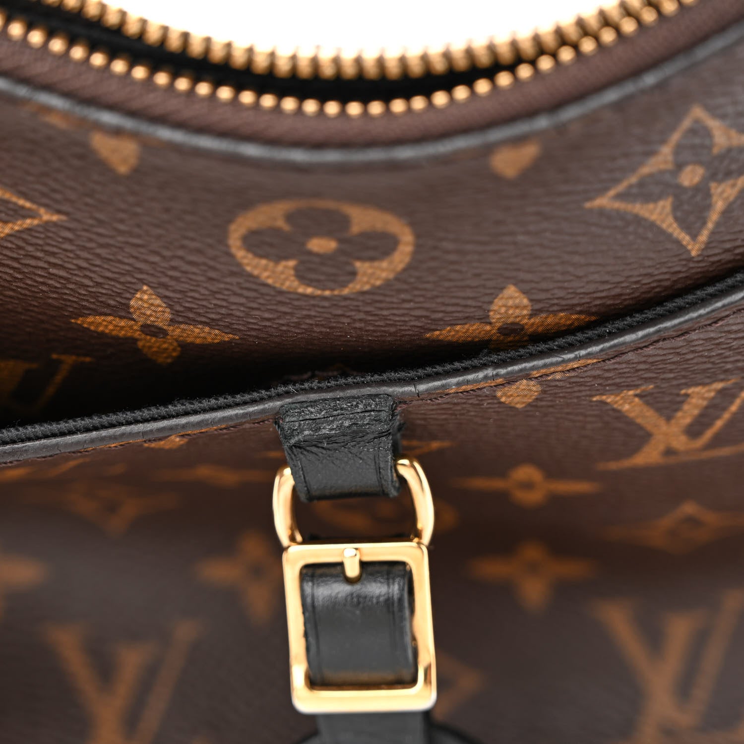 Louis Vuitton Monogram Odeon MM Black 10 of 12