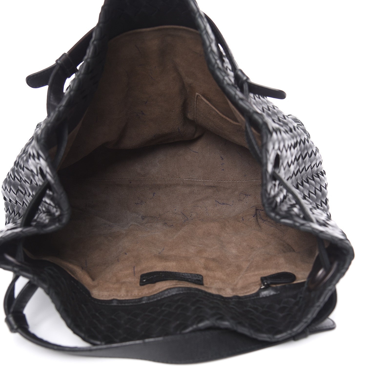 Bottega Veneta Nappa Intrecciato Medium Garda Bag Black 5 of 14