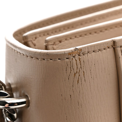 Saint Laurent Calfskin Medium Monogram Sunset Dark Beige 13 of 13