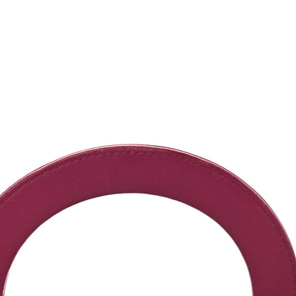 Christian Dior Lambskin Cannage Medium Lady Dior Fuchsia 9 of 10