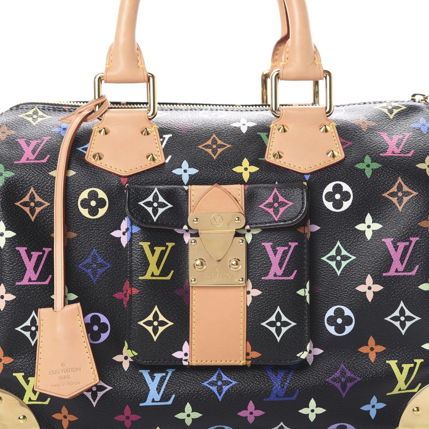 Monogram Multicolor Speedy 30 Black