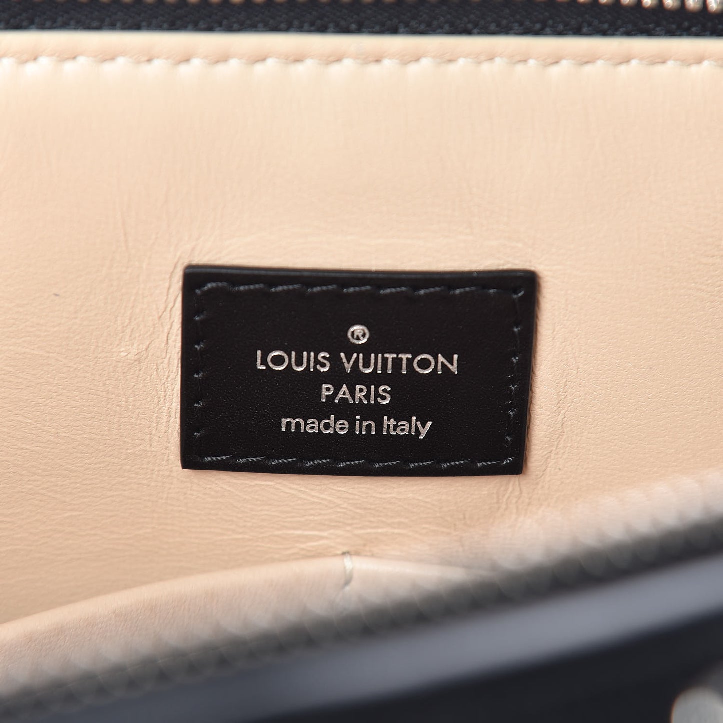Lambskin Studded Malletage Alma PM Black